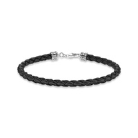 Thomas Sabo Bracelet - Black Leather