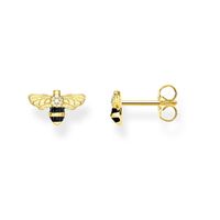 Thomas Sabo Earrings - Bee Yellow Gold Studs