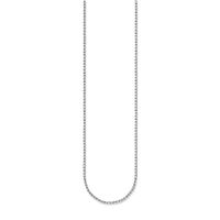Thomas Sabo Charm Club - Venezia Thin Silver Blackened Chain 80cm
