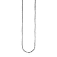 Thomas Sabo Charm Club - Venezia Thick Silver Blackened Chain 60cm