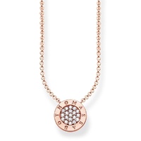 Thomas Sabo Necklace - Classic Pavé Rose Gold