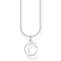 Thomas Sabo Charm Club - Letter "C" Silver Necklace