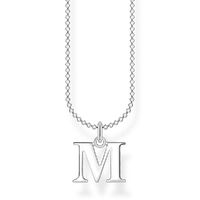 Thomas Sabo Charm Club - Letter "M" Silver Necklace