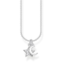 Thomas Sabo Charm Club - Star & Moon Silver Necklace