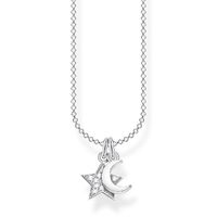 Thomas Sabo Charm Club - Star & Moon Silver Necklace