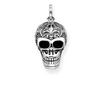 Thomas Sabo Pendant - Lily Skull Silver