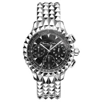 Thomas Sabo Men’s Watch - Rebel At Heart Chronograph Black Silver