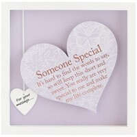 Sentiment Heart Frame By Arora - Someone Special