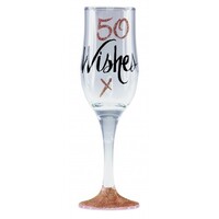 Rose Gold Flute - 50 Wishes