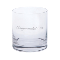 Dartington Crystal Congratulations Tumbler