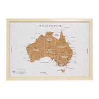 Australia Travel Pin Board by Splosh - Small