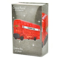 3D Crystal Puzzle - London Bus