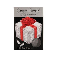 3D Crystal Puzzle - Gift with Red Ribbon