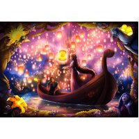 Tenyo Puzzle 500pc - Disney Rapunzel - Wrapped in Thought
