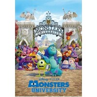 Tenyo Puzzle 500pc - Disney/Pixar Monsters University - Campus Life