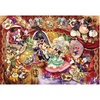 Tenyo Puzzle 1000pc - Disney Mickey and Minnie - Magnificent Masquerade