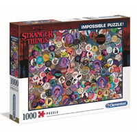 Clementoni Puzzle 1000pc - Stranger Things Impossible Puzzle!