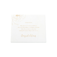 Wedding Newlyweds Plaque by Splosh