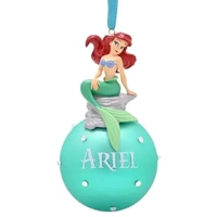 Disney Christmas by Widdop and Co - Ariel on Glass Bauble