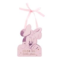 Disney Mickey & Minnie By Widdop And Co Hanging Plaque: Minnie Mouse Little Star
