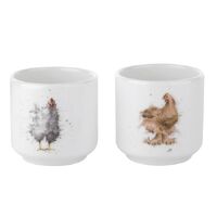 Royal Worcester Wrendale Pair of Egg Cups