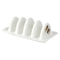 Royal Worcester Wrendale Toast Rack - The Harvesters