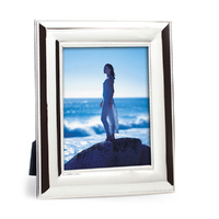 Whitehill Frames - Silver Plated Photo Frame -  Wide Beaded 20cm x 25cm
