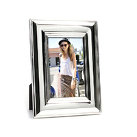 Whitehill Frames - Silver Plated Photo Frame - Wide Plain 4x6"