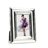 Whitehill Frames - Silver Plated Photo Frame - Wide Plain 5x7"