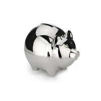 Whitehill Baby - Silver Plated Money Box - Piggy Bank