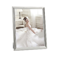 Whitehill Studio - Silver Plated Photo Frame - Beaded 8x10"