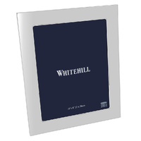 Whitehill Frames - Silver Plated Plain Photo Frame 8x10inch
