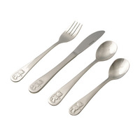 Whitehill Baby - Stainless Steel 4 Piece Cutlery Set - Teddy's Table