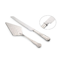 Whitehill Serveware - Nickel Plated Kings Cake Knife & Server Set