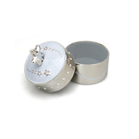 Whitehill Baby - Silver Plated Baby Musical Box - Blue Star