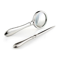 Whitehill Giftware - Letter Opener and Magnifying Glass Set of 2