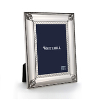 Whitehill Frames - Silver Plated Photo Frame -  Jewel/Love Hearts 13cm x 18cm