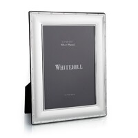 Whitehill Frames - Silver Plated Photo Frame - EP Reed & Ribbon 13cm x 18cm