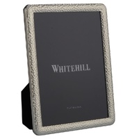 Whitehill Frames - Brushed Silver Photo Frame - Art Deco 5x7"