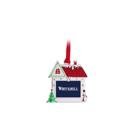 Whitehill Silver Hanging Ornament - Festive Home Photo Frame