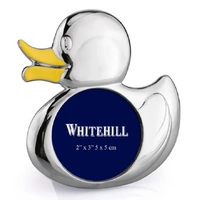 Whitehill Baby - Silver Plated Duck Frame 5cm x 5cm