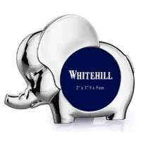 Whitehill Baby - Silver Plated Elephant Frame 5cm x 5cm