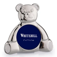 Whitehill Baby - Silver Plated Bear Frame 5cm x 5cm