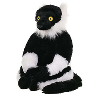 Wild Republic Cuddlekins - Black And White Lemur 12inch