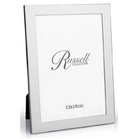 Russell Collection Frame - Linen Nickel Plated 5x7in