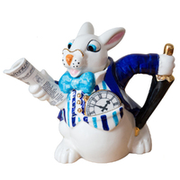 Alice in Wonderland 440ml Teapot - White Rabbit