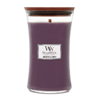 WoodWick Candle - Large Amethyst & Amber