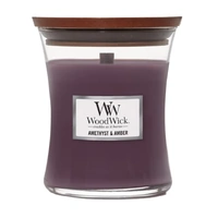 WoodWick Candle - Medium Amethyst & Amber