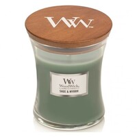 WoodWick Medium Candle - Sage & Myrrh