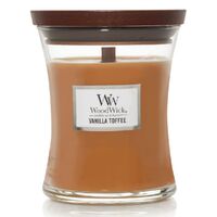 Woodwick Medium Candle - Vanilla Toffee